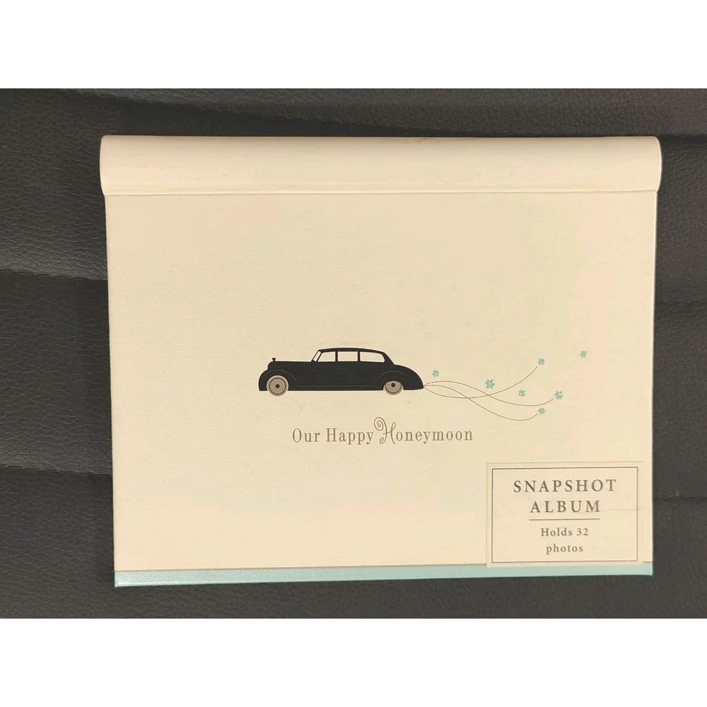 Hallmark Honeymoon Snapshot Photo Album; Holds 30 - 4